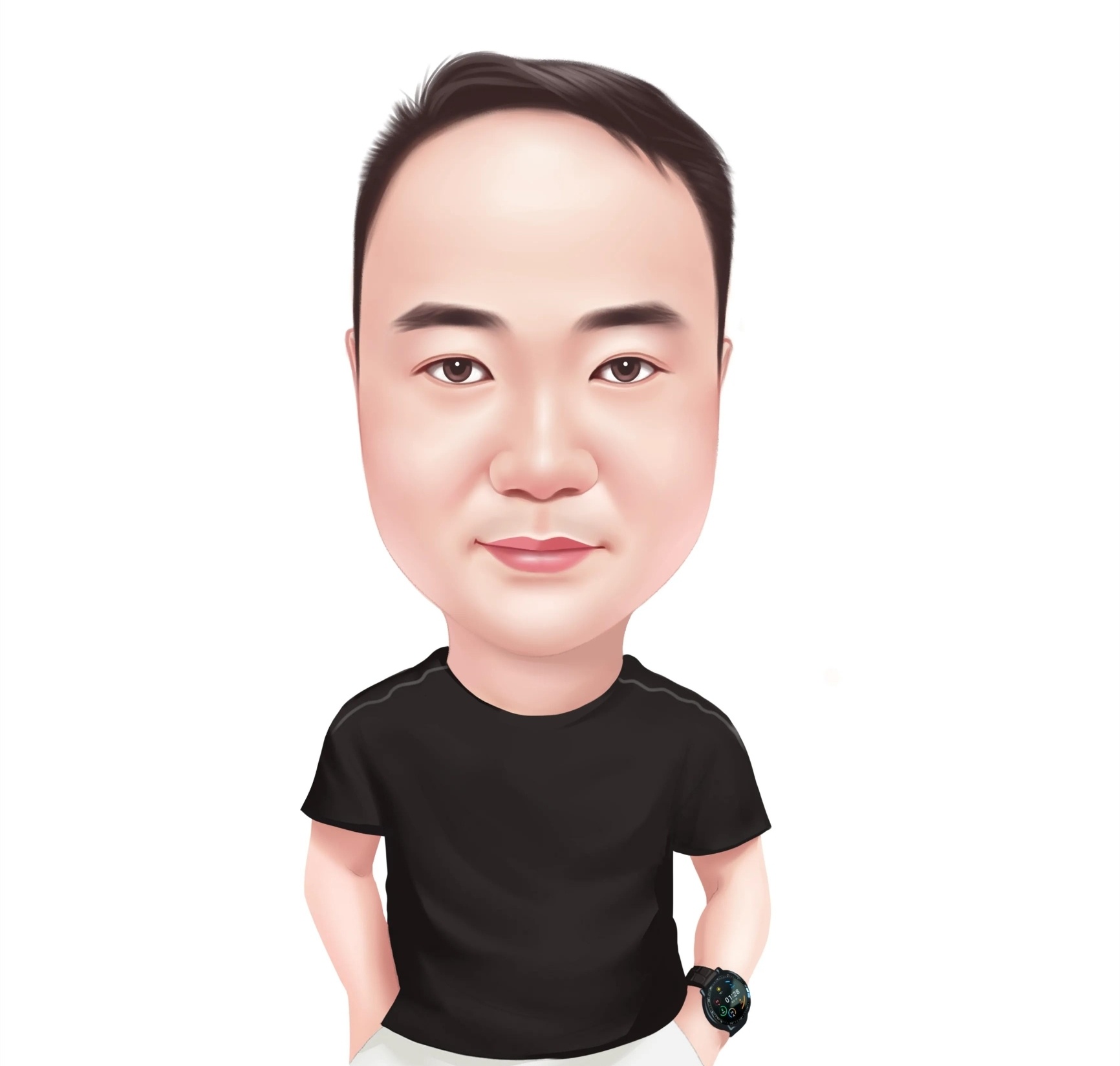 一、封面:一张震撼人心的高清成功人士头像